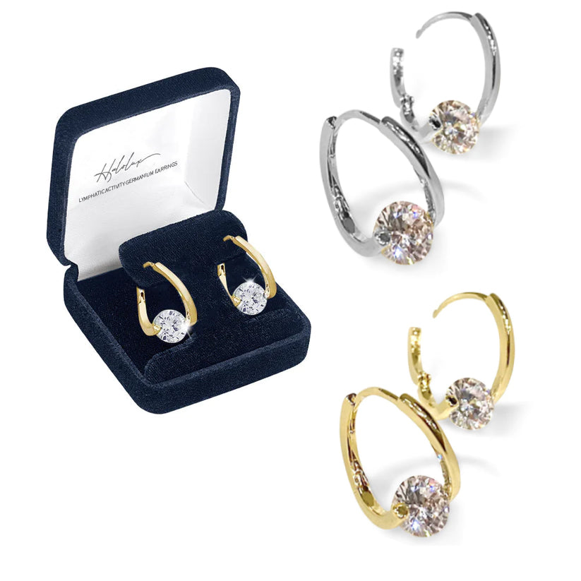 Cavebit™ Lymphatic Activity MagneTherapy Germanium Earrings